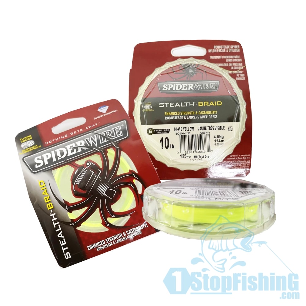 Discount Spiderwire Stealth Braid Moss Green 50lb for Sale, Online Fishing  Store