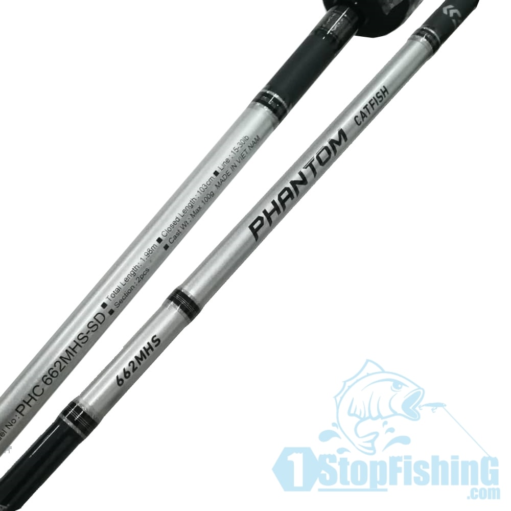 Daiwa 2019 Phantom Catfish Spinning Fishing Rod with Free Gift Including  PVC Price