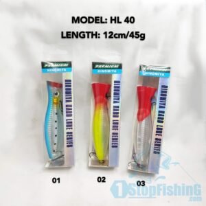 LURE, HINOMIYA PREMIUM HL40 (12cm/45g)