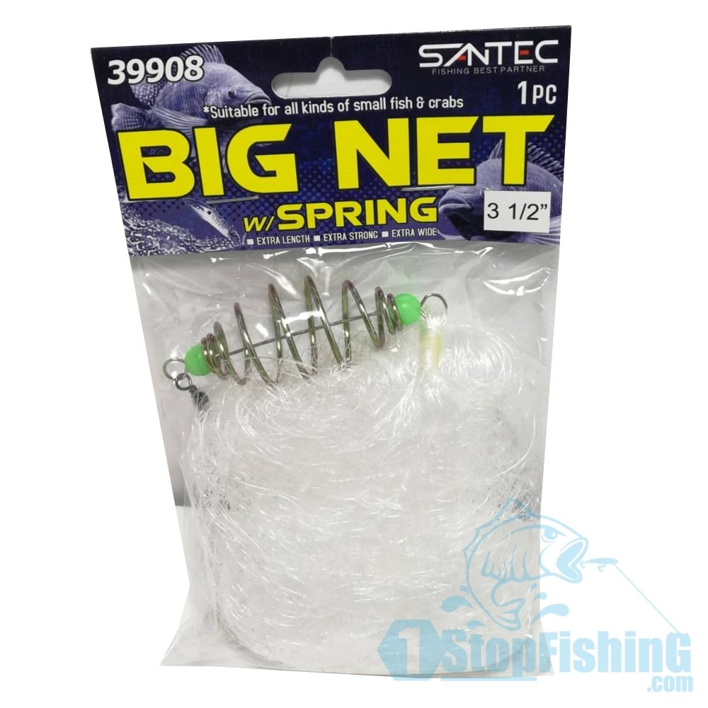 SANTEC BIG NET WITH SPRING 39908 - 1StopFishing