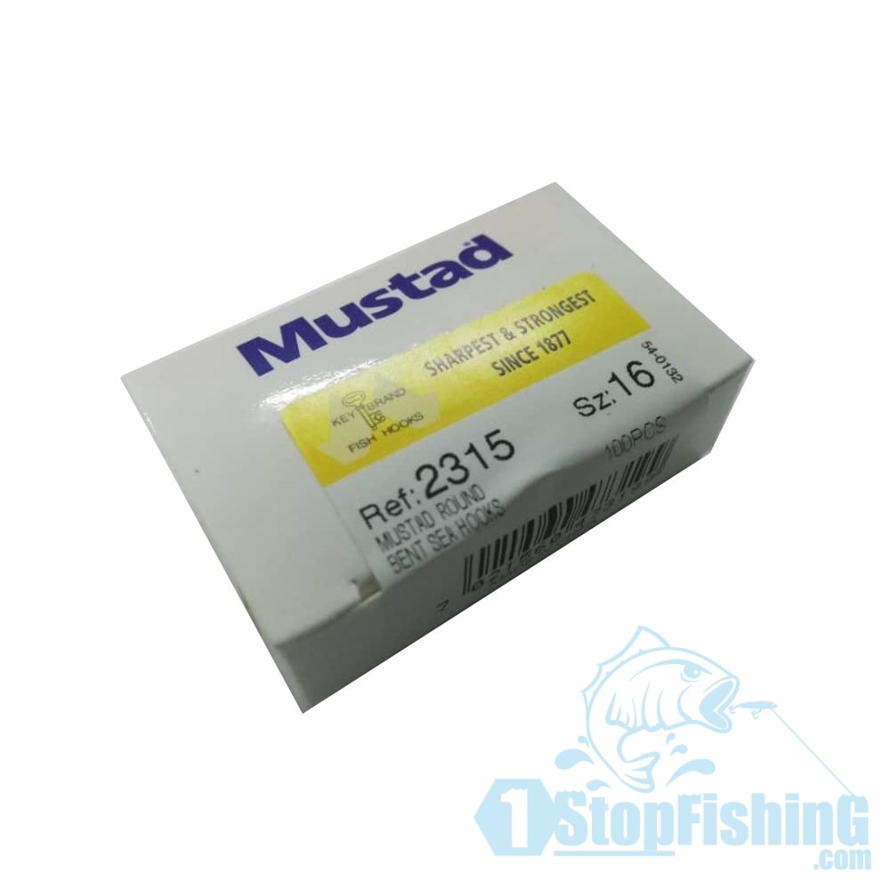 MUSTAD FISHING HOOK (2315) PER BOX - 1StopFishing