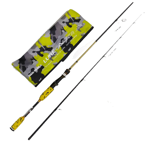 AWASHIMA CROSSCASTER SPINNING AND BAIT CASTING ROD 2 SECTION