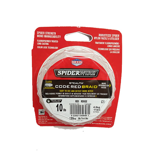 Spiderwire Stealth Braid 300-Yard Spool (Code Red, Pound/Diameter 80/17),  price tracker / tracking,  price history charts,  price  watches,  price drop alerts