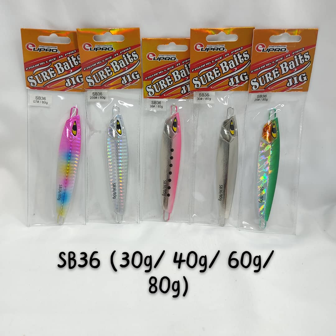 JIG, EUPRO SURE BAITS JIG (SB36) 60G - Image 2