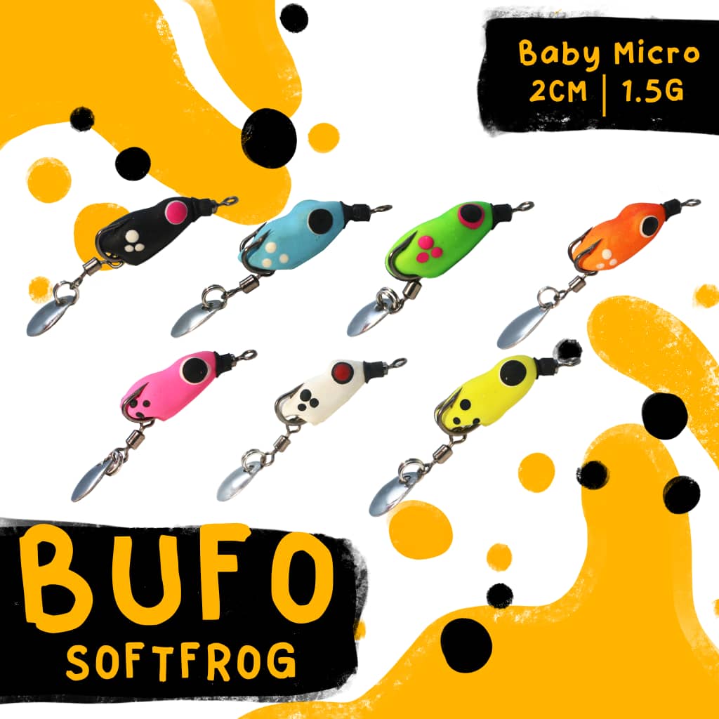 SOFT FROG, BUFO BABY MICRO 2cm/1.5g - 1StopFishing