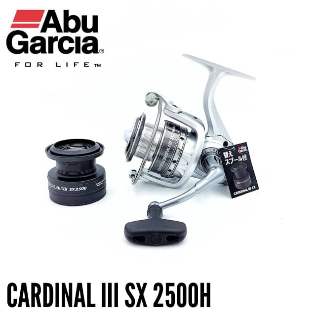 3 ABU GARCIA Spools: Size 3 Cardinal C3R MX-120R sold as lot No