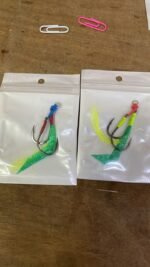 HOOK, SUG HANDMADE BLACK NICKLE JIGGING ASSIST HOOK