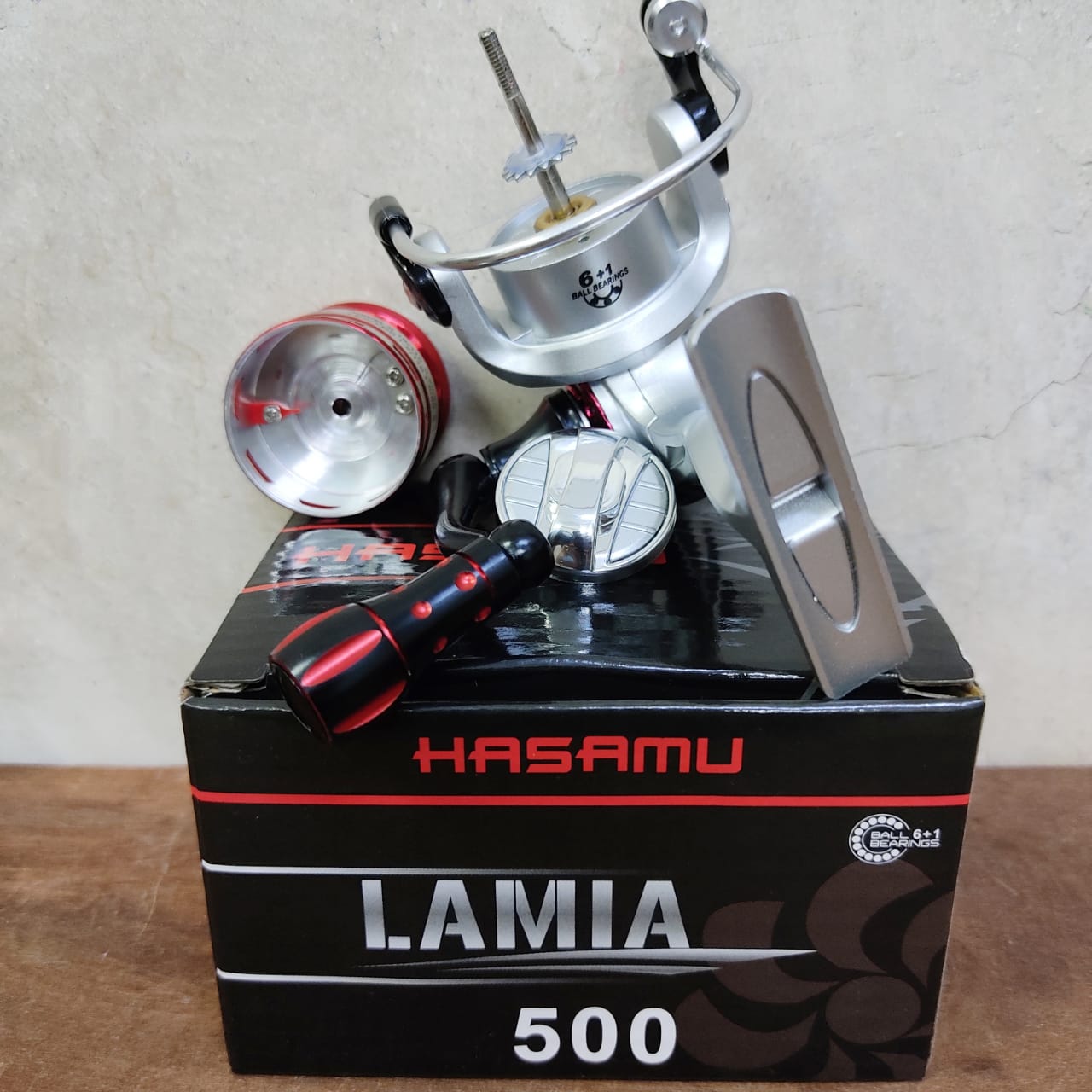 REEL, HASAMU LAMIA 500 SPINNING (6+1BB) - 1StopFishing