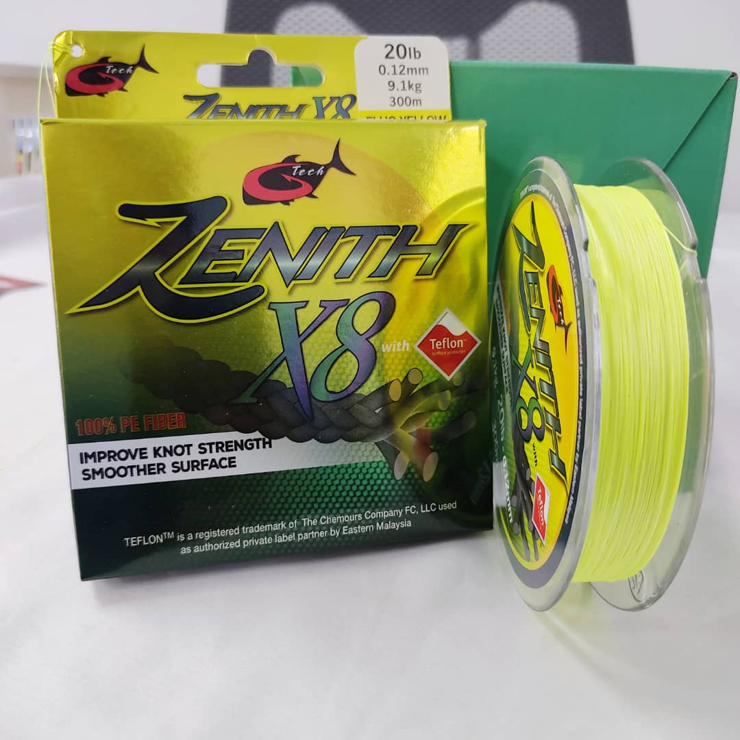LINE, G-TECH ZENITH X8 (300M) FLUO YELLOW