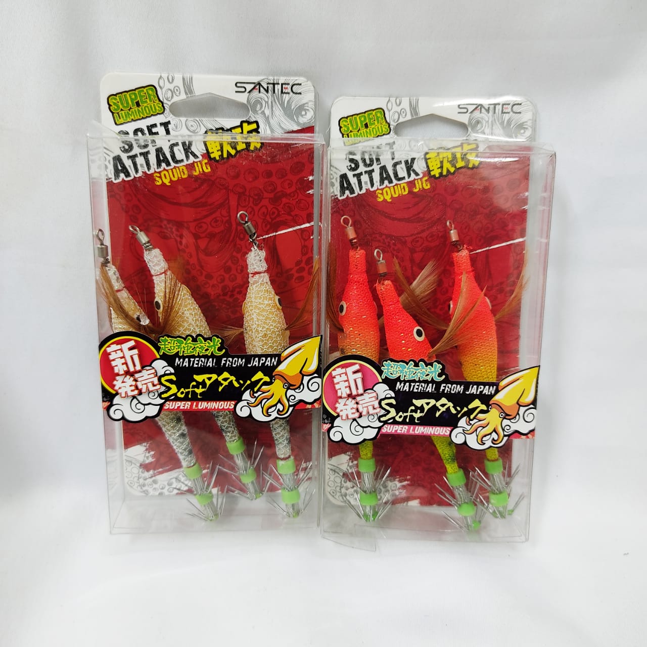 SQUID JIG, SANTEC SOFT ATTACK #3.0/10.5CM (3PCS/PACK) - Image 2