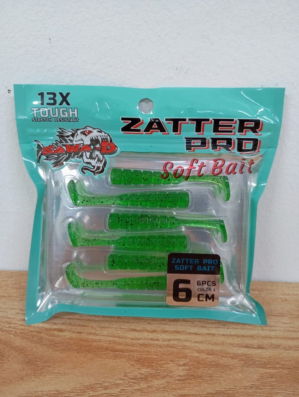 SAWA-D ZATTER PRO SOFT BAIT (6CM) - Image 5