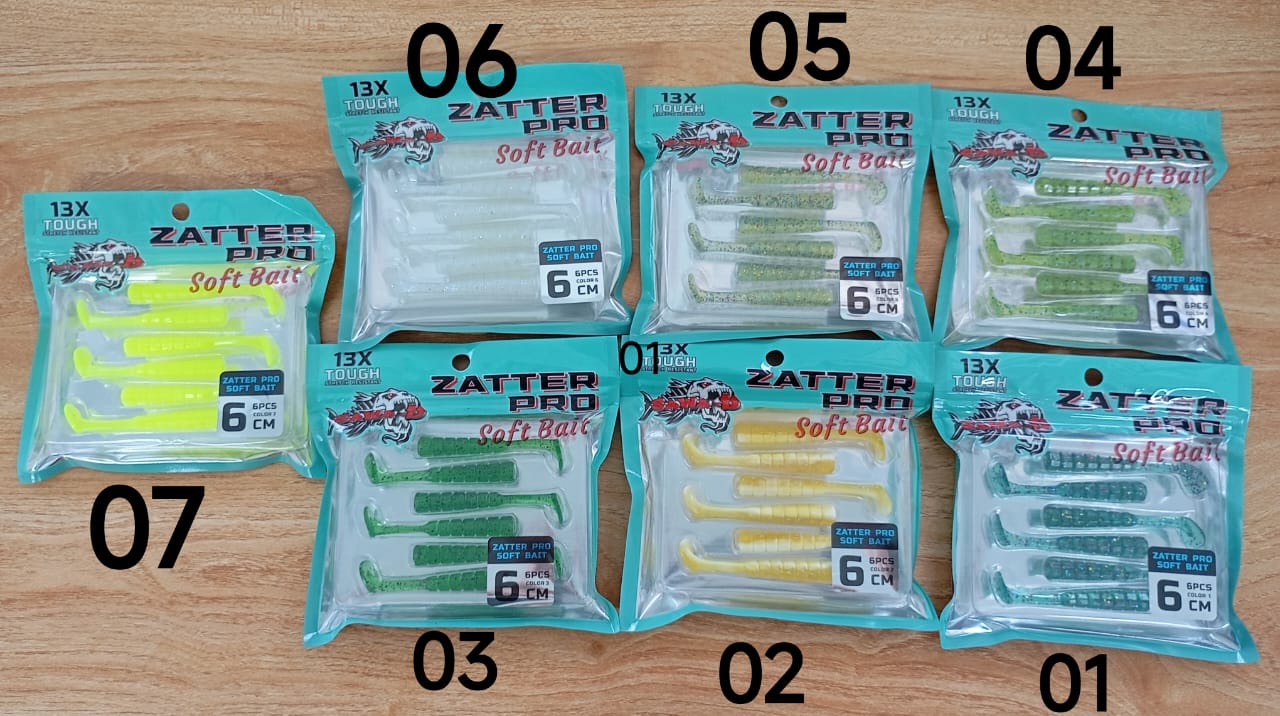 SAWA-D ZATTER PRO SOFT BAIT (6CM)