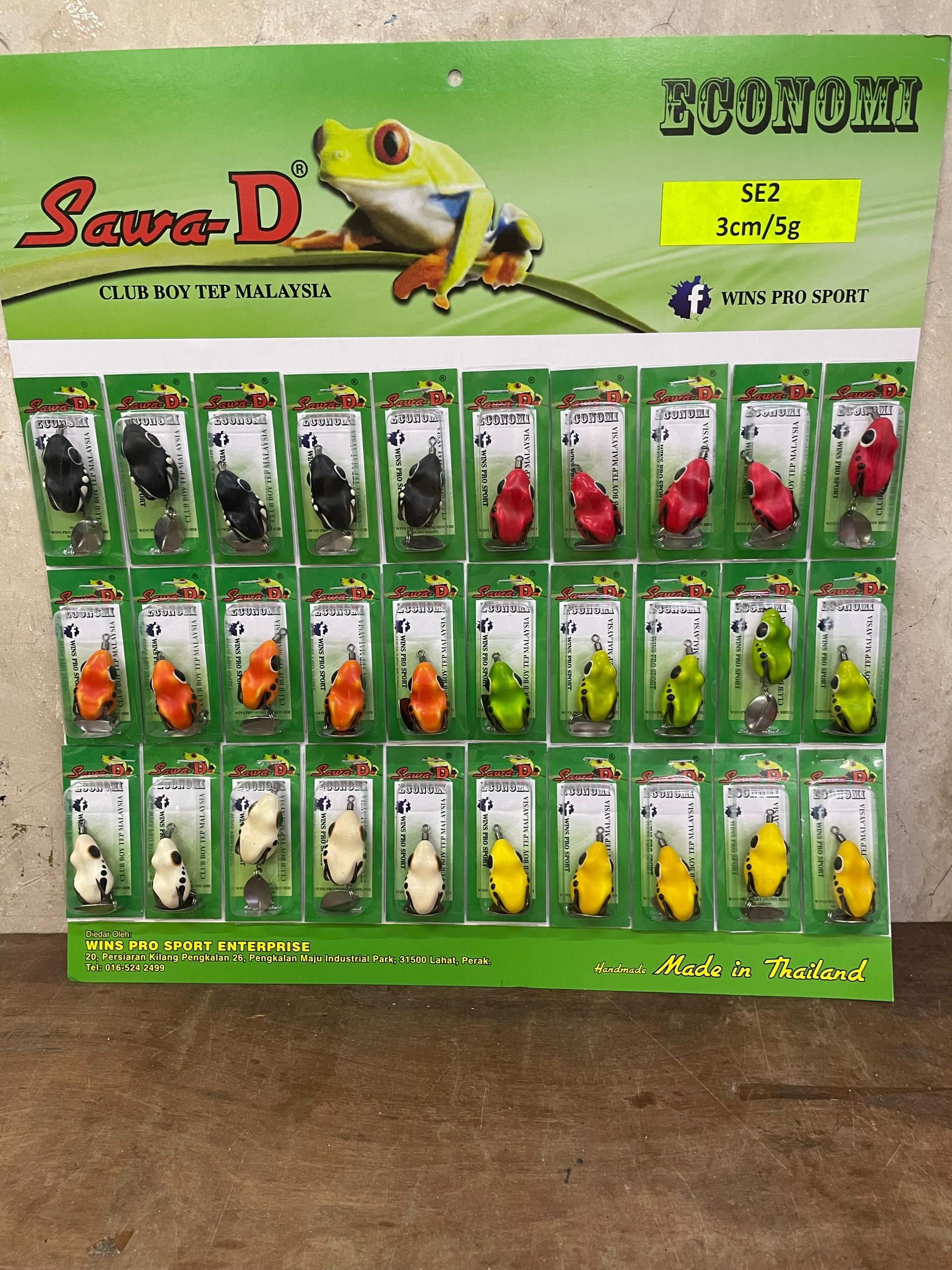 FROG, SAWA-D ECONOMI MINI FROG 1 PAPAN 3CM/5G (SE2)