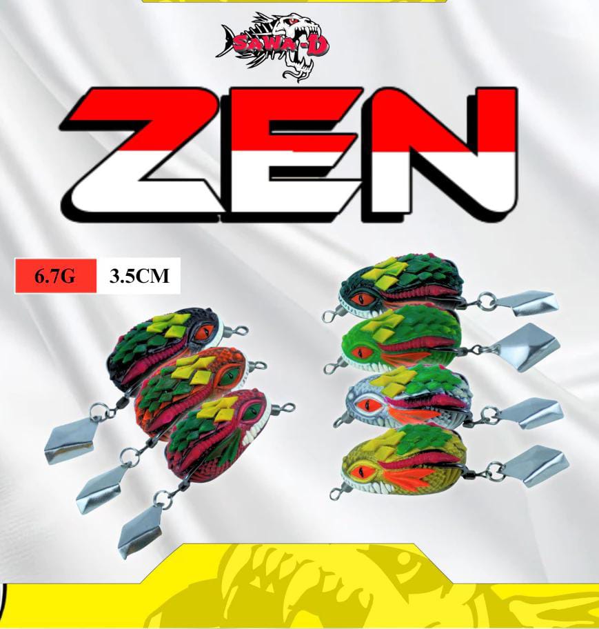SAWA-D ZEN FROG 6.7G/3.5CM