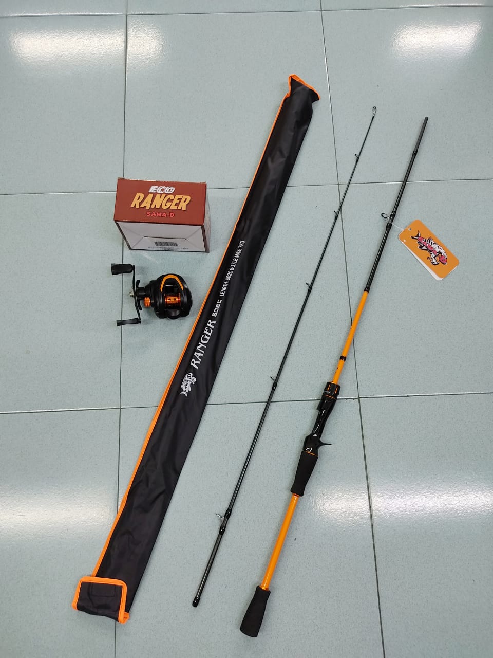 REEL, SAWA-D RANGER CASTING + ROD