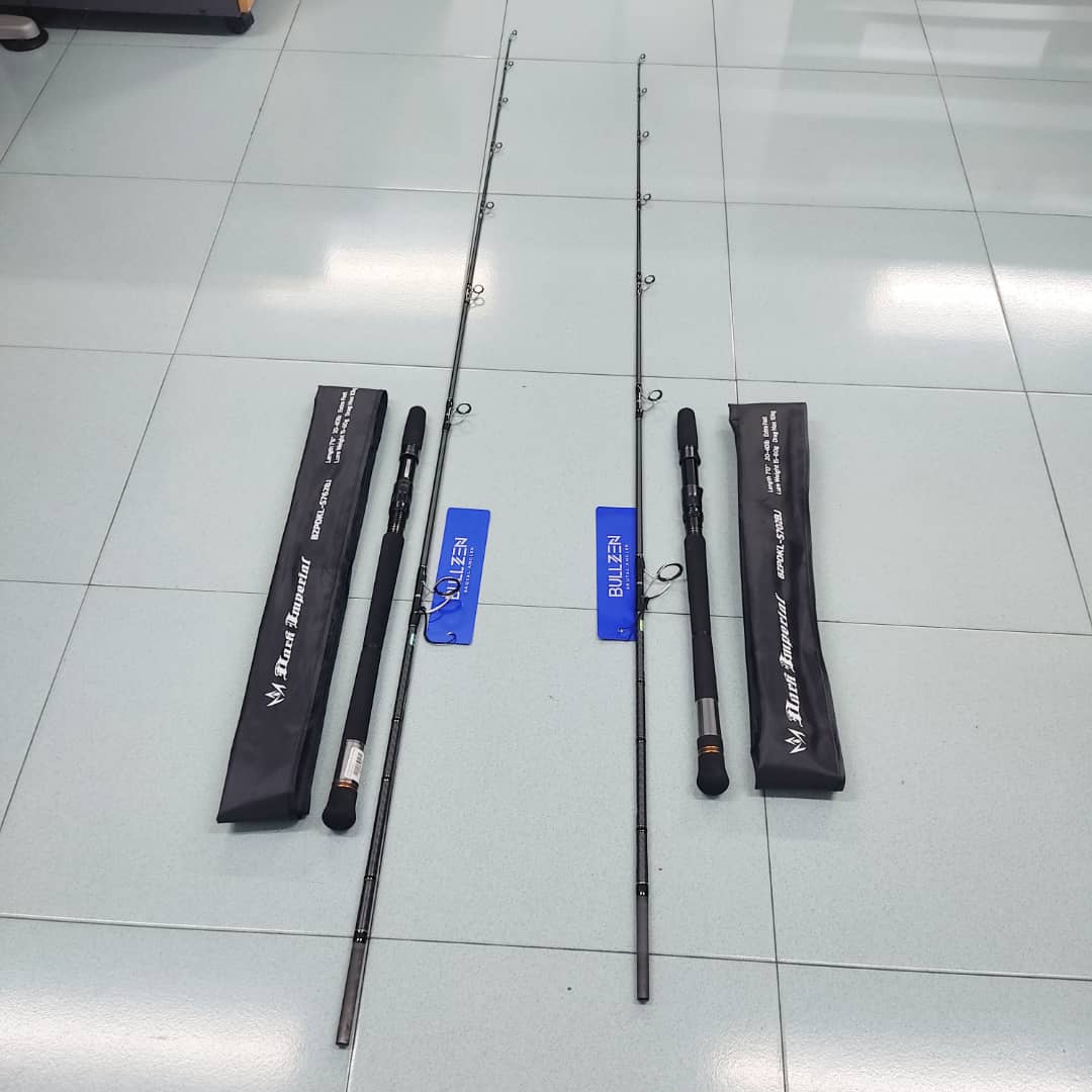 ROD, BULLZEN DARK IMPERIAL BJ CARBON SPINNING