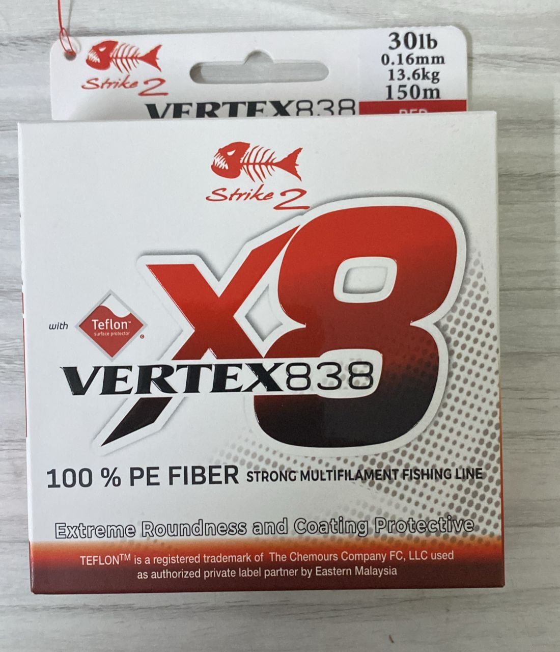 LINE,STRIKE 2 VERTEX X8 150M