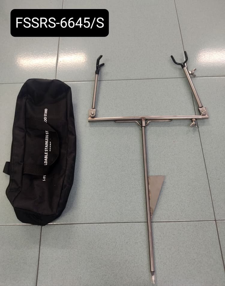 I-FIXH STAINLESS STEEL FOLDABLE ROD STAND