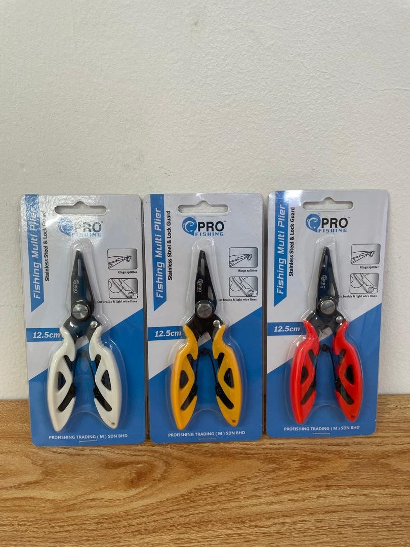 PROFISHING STAINLESS STEEL PLIERS 12.5CM