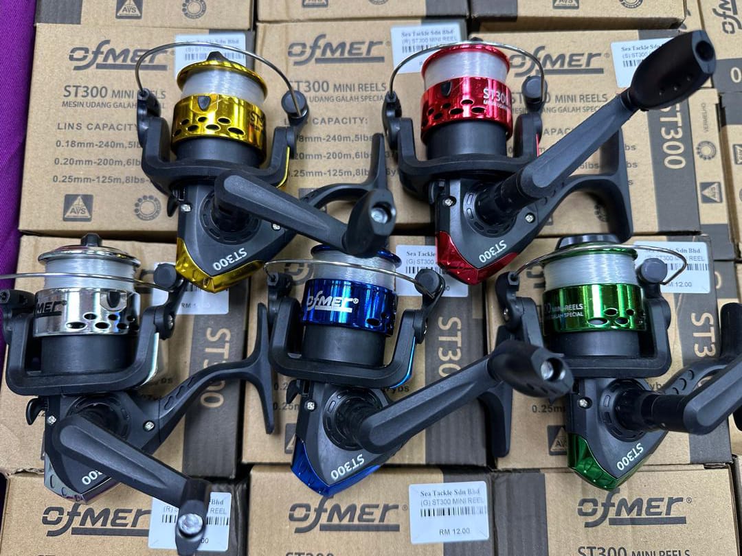 PRAWN REEL, OFMER ST300 MINI