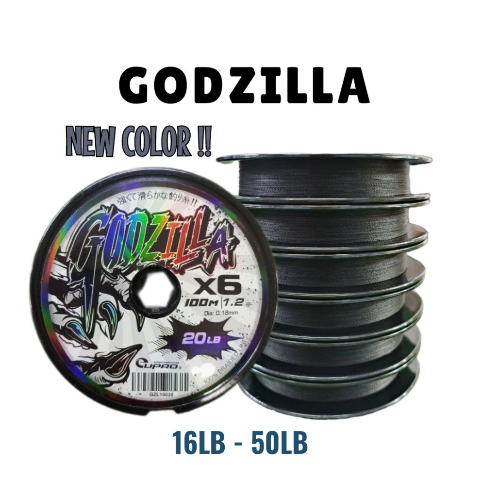 EUPRO GODZILLA X6 100M – BLACK